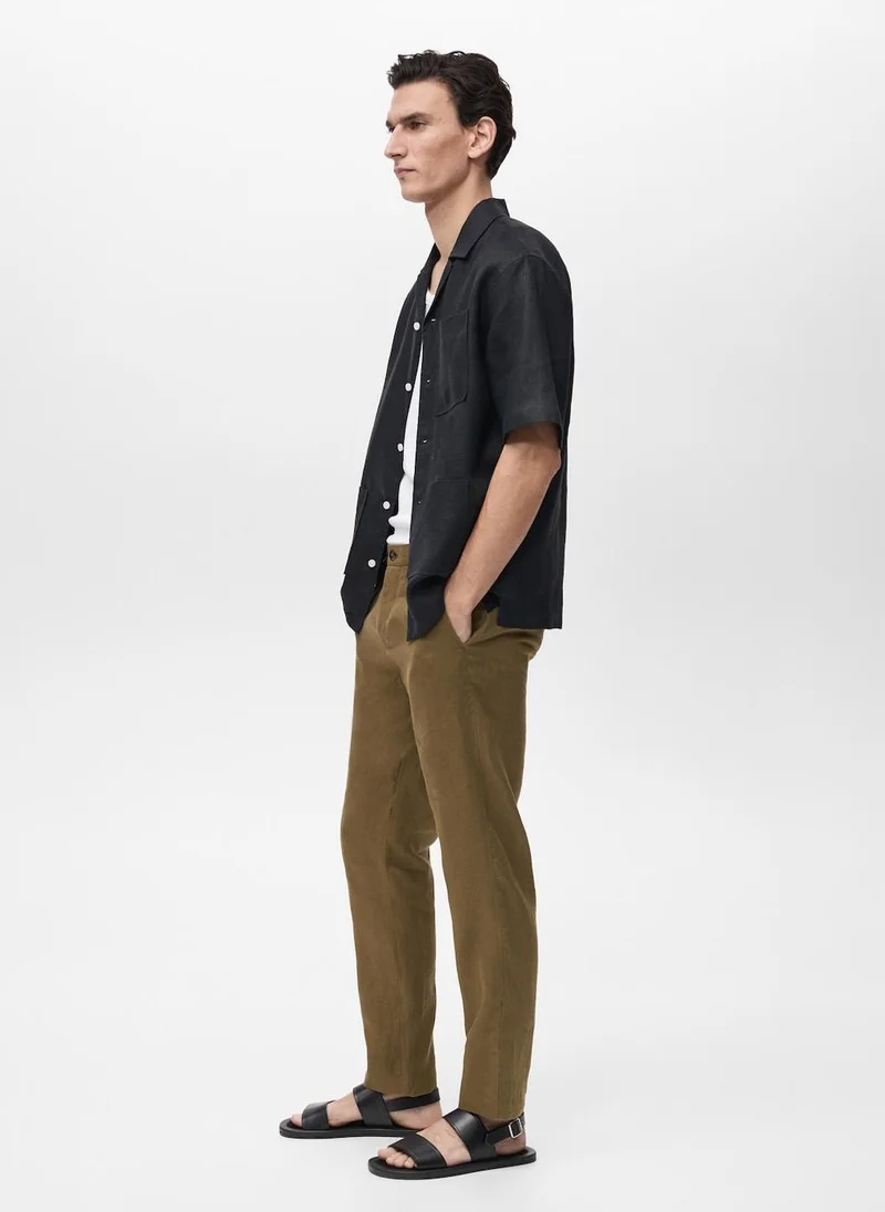 Mango Man  casual slim-fit pants for Men | Best Price UAE